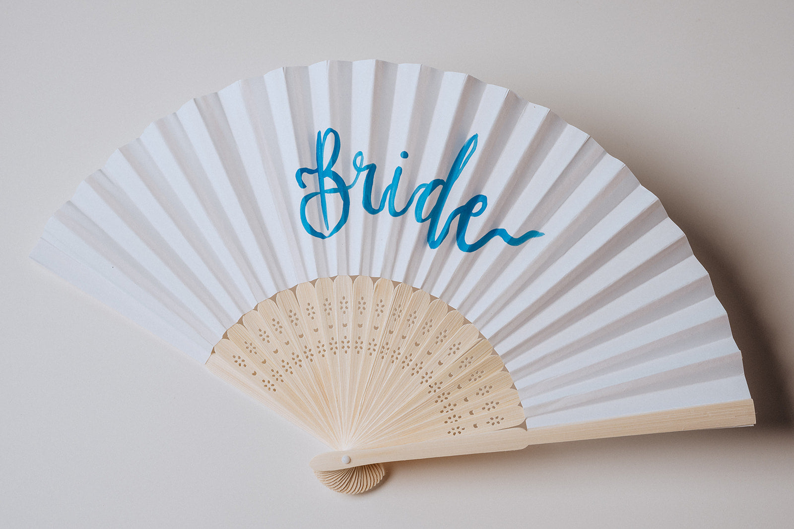 Paper Fan - Bride