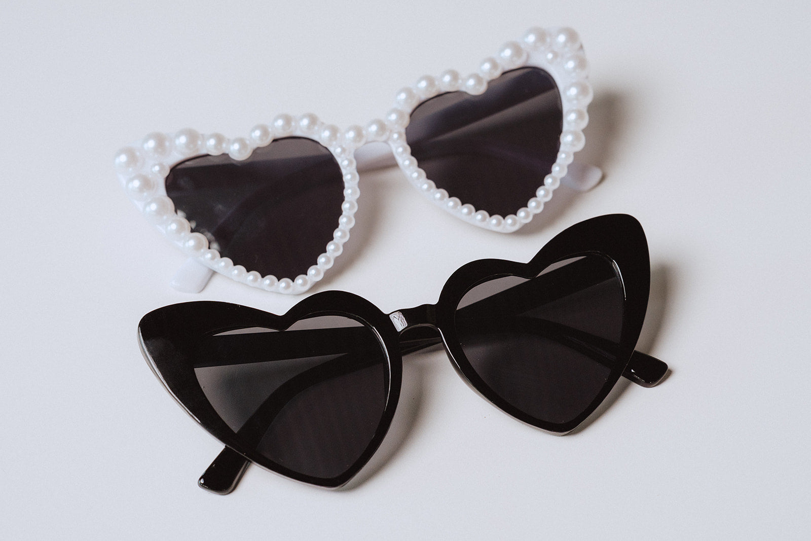 Heart Sunglasses - Pearl