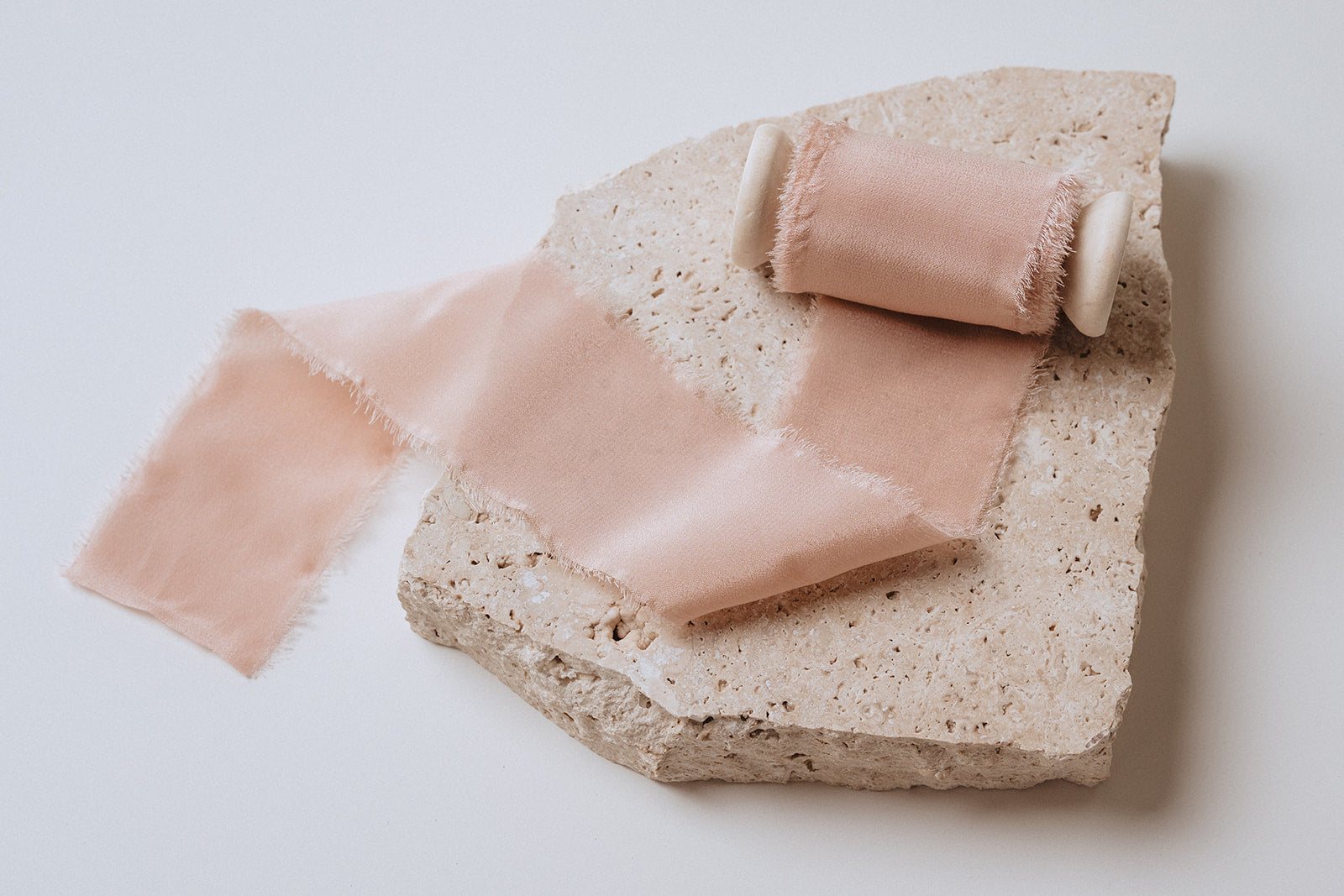 Silk Bouquet Ribbon - Blush Pink