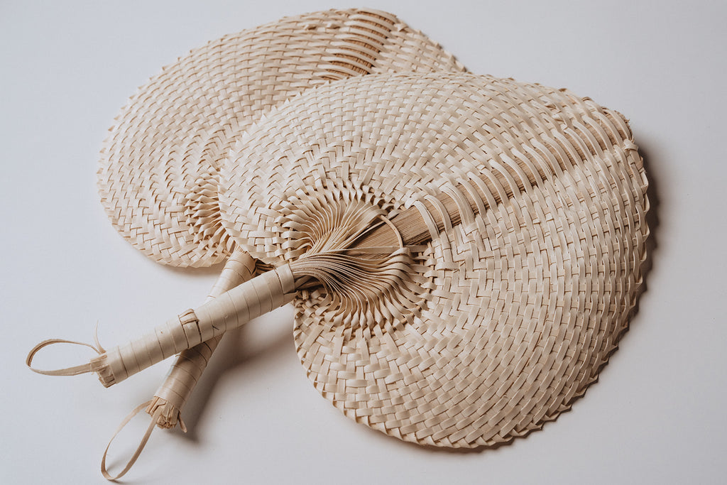 Raffia Fans