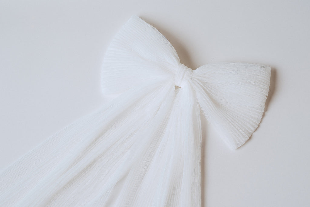 Bow Veil - Ribbed