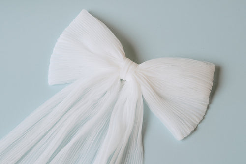 Bow Veil - Ribbed