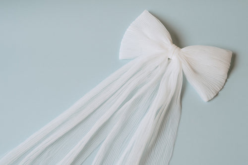 Bow Veil - Ribbed